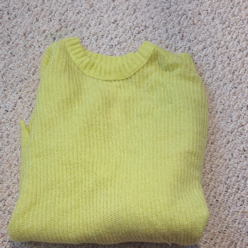 Micha Lounge Lime Green Sweater From Asos